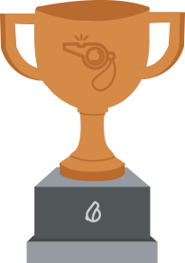 Troféu de bronze
